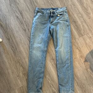 Faherty Light Blue Straight Jeans
